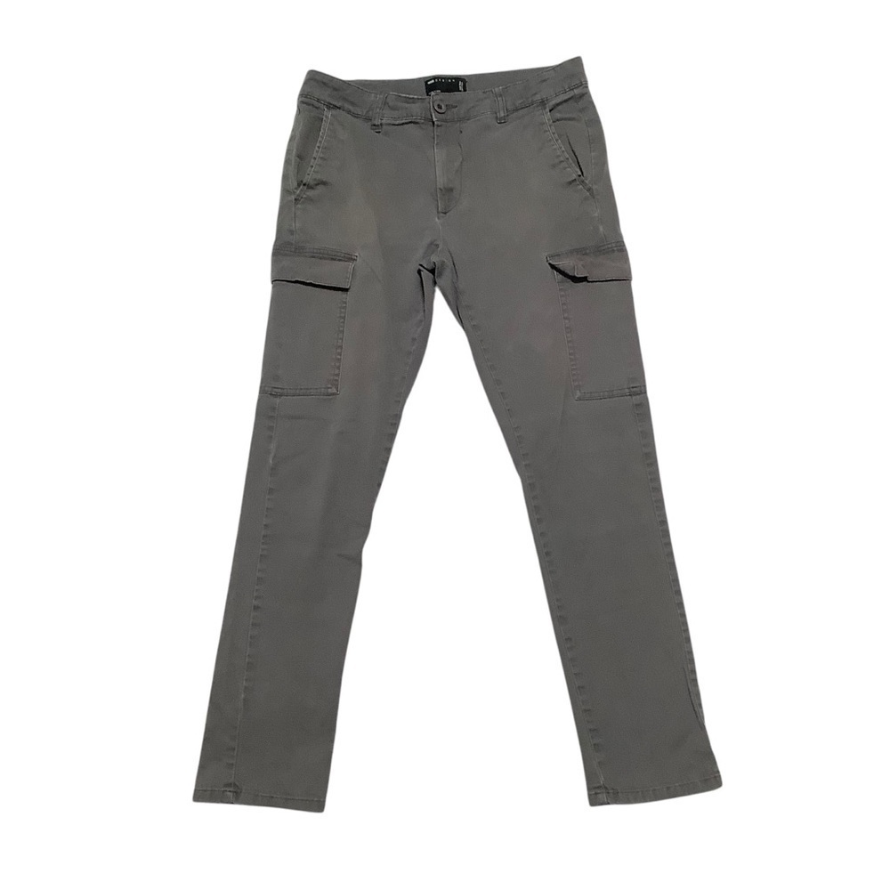 ASOS Cargo Pants Grey  30W 30L Measures 27L